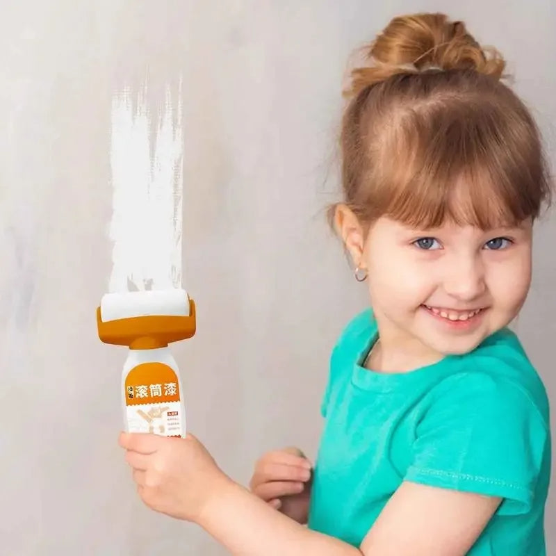 Antibacterial Wall Paint Roller – Water-Based Latex Repair Brush for Interior Walls | 500g White Paint | Crack & Scratch Cover | Eco-Friendly & Low-Odor - TheWellBeing4All