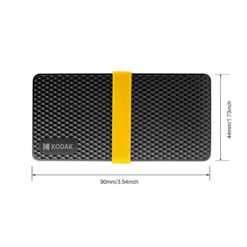 The Kodak X200 Portable SSD - TheWellBeing4All