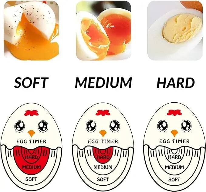 Premium Egg Perfect Color Changing Timer - Easy-to-Use Kitchen Gadget for Perfectly Boiled Eggs - TheWellBeing4All