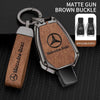 Car Zinc Alloy Key Case Bag for Mercedes-Benz - Durable Metal Key Shell