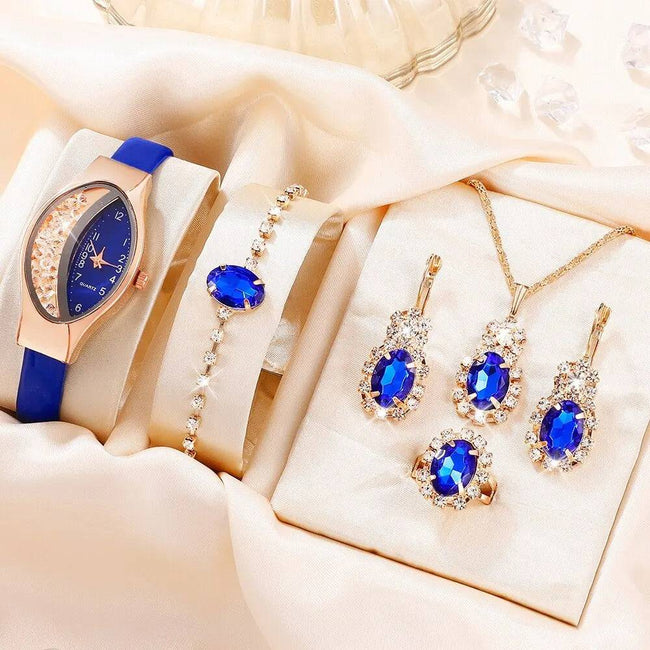 Dazzling Love: Elegant Jewelry Set, the Perfect Luxury Gift for Valentine's and Mother's Day - TheWellBeing4All