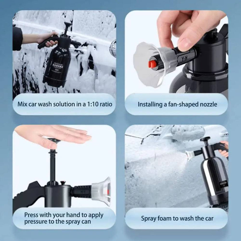 Hand Pump Foam Sprayer - TheWellBeing4All