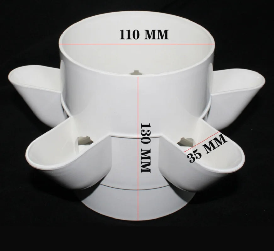 Hydroponic Growing System DIY | Detachable Home Garden Greenhouse Vertical Tower - TheWellBeing4All