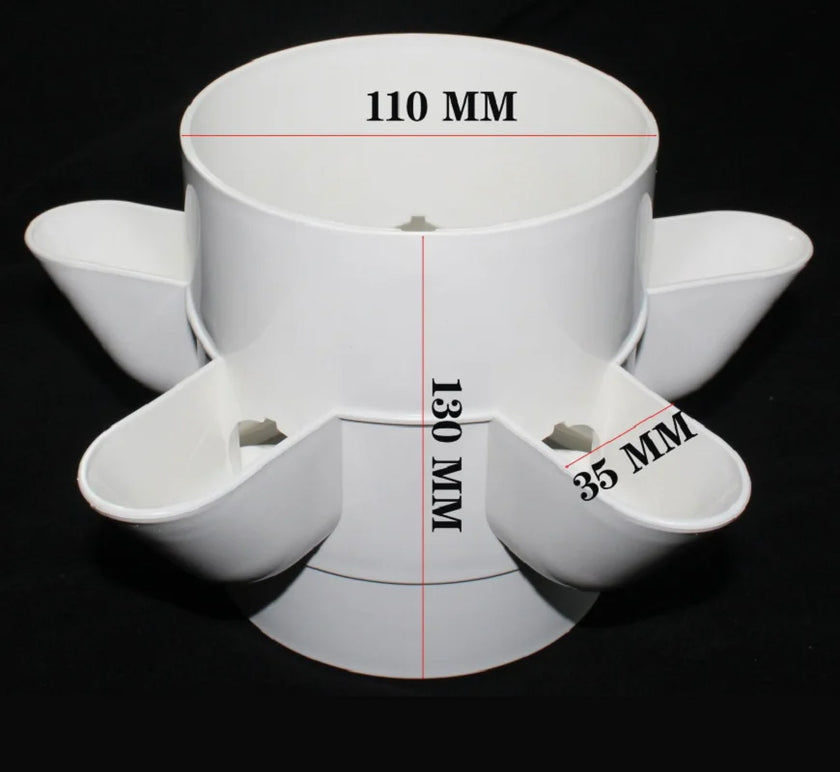 Hydroponic Growing System DIY | Detachable Home Garden Greenhouse Vertical Tower - TheWellBeing4All