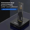 SSD Enclosure HDD Docking Station - Dual Protocol, High-Speed, External - TheWellBeing4All
