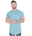 Muscle Fitness T-Shirt Athleisure Workout Short Sleeve High Quality Cotton Gym Sport Shirt - TheWellBeing4All