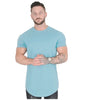 Muscle Fitness T-Shirt Athleisure Workout Short Sleeve High Quality Cotton Gym Sport Shirt - TheWellBeing4All