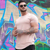 Muscle Fitness T-Shirt Athleisure Workout Short Sleeve High Quality Cotton Gym Sport Shirt - TheWellBeing4All
