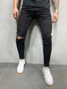 Stretch Skinny Jeans Classic Solid Washed Denim Pants | Casual Hombre Joggers - TheWellBeing4All
