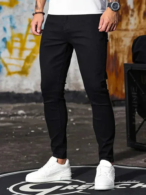 Slim Fit Jeans | Street Style, Casual and Comfortable | Smart but Casual Pencil Pants - TheWellBeing4All