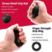5-60kg Adjustable Grip Strengthener & Finger Exerciser Kit – Rehab-Friendly Hand Trainer for Muscle Building, Arthritis, & All Ages (5-Piece Set)