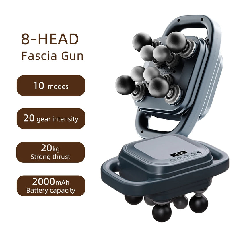 The Fascia Gun High-Frequency Vibration Body Massage Gun - TheWellBeing4All