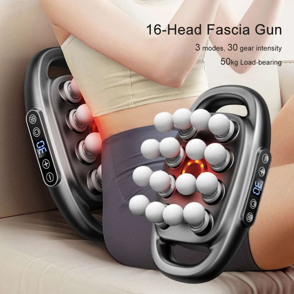 The Fascia Gun High-Frequency Vibration Body Massage Gun