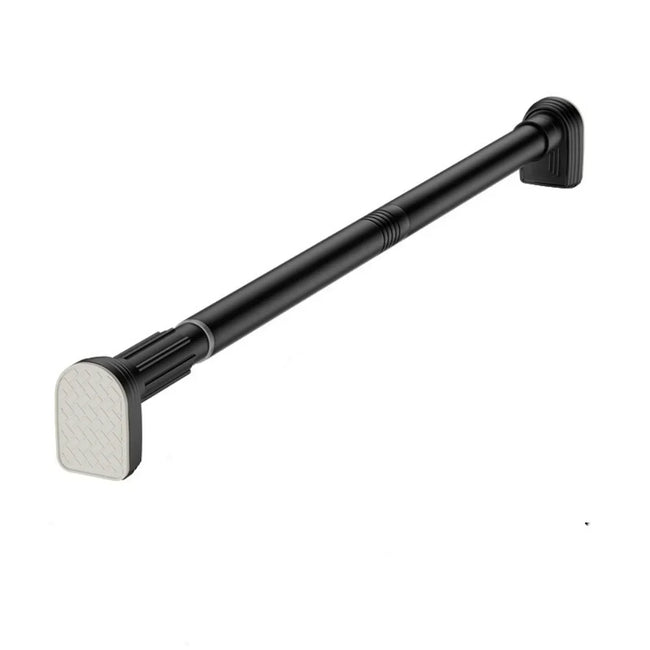 Adjustable Stainless Steel Shower Curtain Rod | Clothes Drying Rack | No-Drill Telescopic Pole - TheWellBeing4All