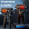 Adjustable Hand Gripper 5-165kg – Heavy Duty Grip Strengthener for Athletes & Rehab – Portable R-Shaped Exerciser with Anti-Slip Design (Unisex) - TheWellBeing4All