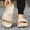Thick Bottom Platform Slippers: Non-Slip Trendy Bathroom Slides, Female Mule Flip Flops Sandals - TheWellBeing4All