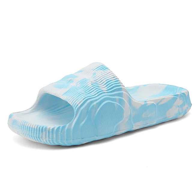 Thick Bottom Platform Slippers: Non-Slip Trendy Bathroom Slides, Female Mule Flip Flops Sandals - TheWellBeing4All