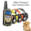 Waterproof Electric Dog Training Collar with Remote Control - Rechargeable Anti-Barking Device for All Dog Sizes
