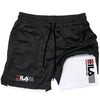 Men's 2 in 1 Double-Deck Sport Shorts: Running, Gym, Fitness, Training, Jogging Pants - TheWellBeing4All
