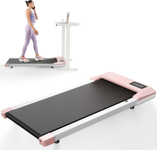 Under Desk Walking Pad Treadmill - Portable, Quiet, and Smart Fitness Solution for Home & Office