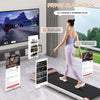 Under Desk Walking Pad Treadmill - Portable, Quiet, and Smart Fitness Solution for Home & Office