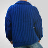 Men's Casual Cardigan Sweater Coat | Full Sleeve, Solid Color, Turn-Down Collar, Single Breasted, Autumn Winter