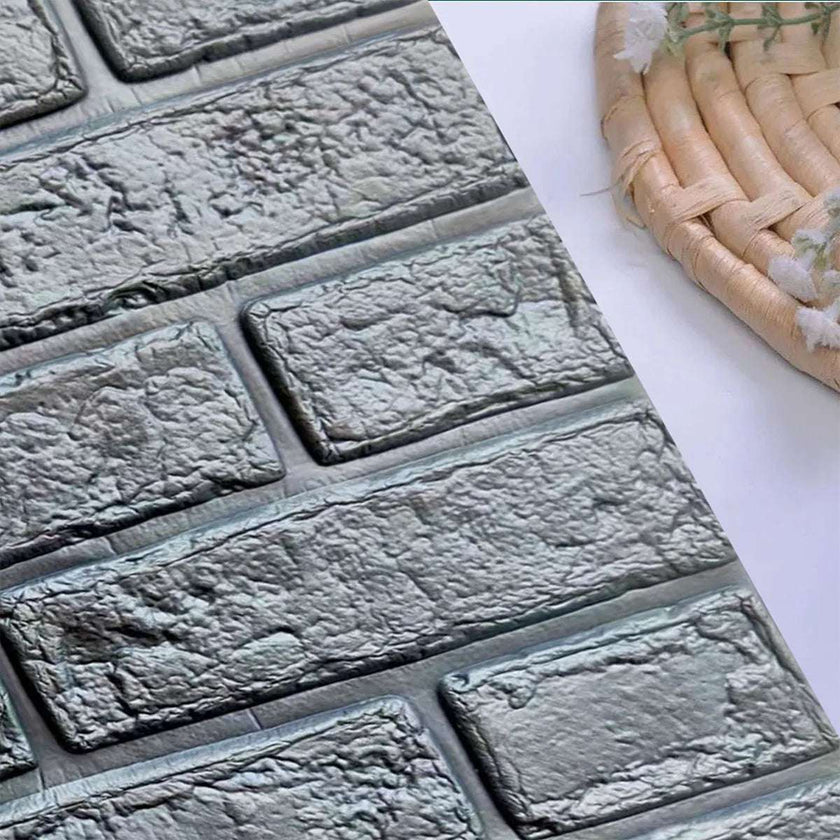 DIY 3D Brick Pattern Wall Stickers | Thickened, Soundproof, Waterproof, Moisture-proof - TheWellBeing4All