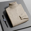 Stylish Men's Turtleneck Sweater - Ultimate Fall Fashion Statement - TheWellBeing4All