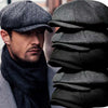 Vintage Tweed Peaky Blinders Beret Hat | Flat Peaked Cap | Casual Street Hat for Women and Men