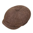 Vintage Tweed Peaky Blinders Beret Hat | Flat Peaked Cap | Casual Street Hat for Women and Men