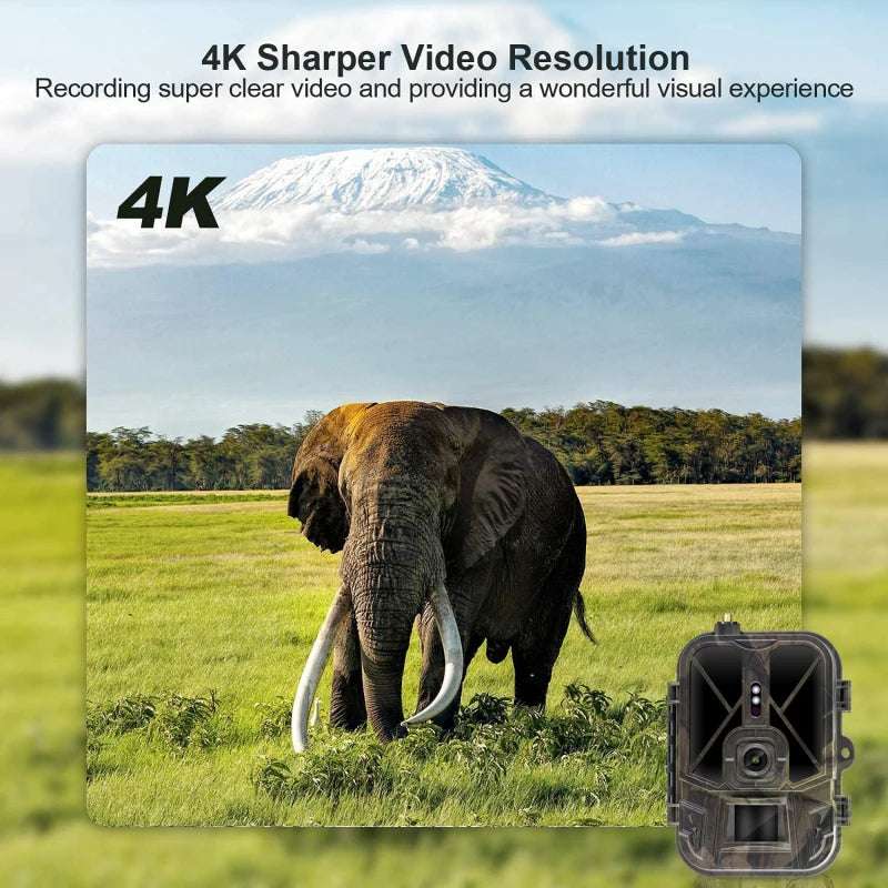 Suntekcam 4G HD Live Video Trail Camera – 50MP 4K Wireless with APP Control & Cloud Service