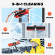 26ft Solar Panel Cleaning Kit – Telescopic Aluminum Pole with 65ft Hose, 180° Adjustable Brush Head for Windows & PV Panels (Lightweight, Universal Fit) - TheWellBeing4All