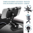 360° Rotating Multi-function Car Phone Holder with Adjustable Spring Clip