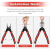 5-in-1 Multifunctional Pliers Tool Set: High-Carbon Steel, Versatile and Durable - TheWellBeing4All