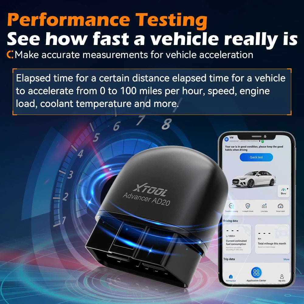 Bluetooth OBD2 Scanner – Full Diagnostic Tool for Car Engines
