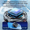 CX08-AI Mobile Phone Game Cooler | 20W Semiconductor Magnetic Back-clip Cooling Radiator for iOS & Android
