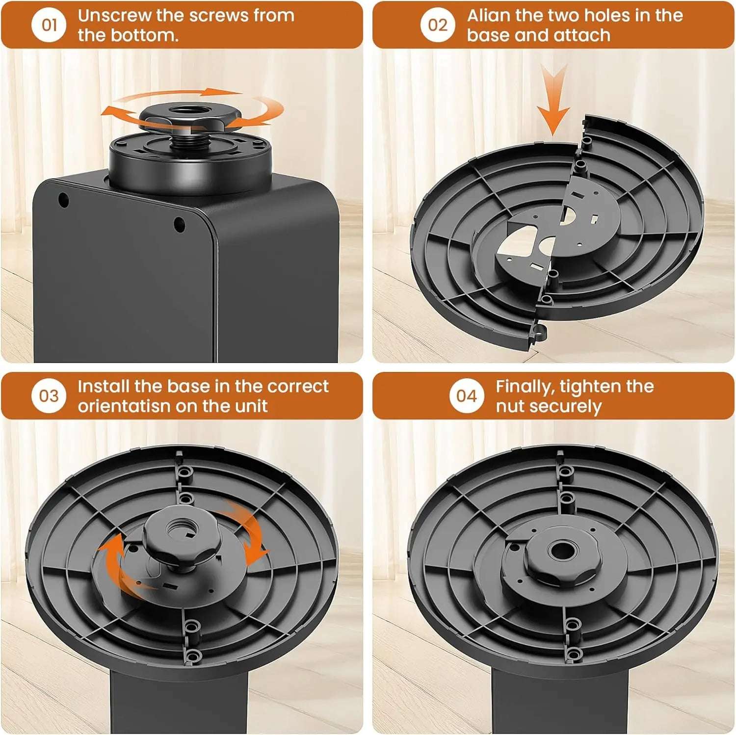 DUTRIEUX 1500W Electric Fireplace Heater – Portable with Child Lock, ECO Mode, PTC Ceramic, 3D Flame, 12H Timer, Remote Control, 70° Oscillation