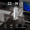 Extension Cord with 18 Outlets & 4 USB Ports - Surge Protector Power Strip Tower