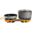 Genesis Basecamp Camping Stove System by CulinarywellBeing – 2-Burner Backpacking Cookware Kit | 10,000 BTU Burners, 5L Pot & Nonstick Fry Pan - TheWellBeing4All