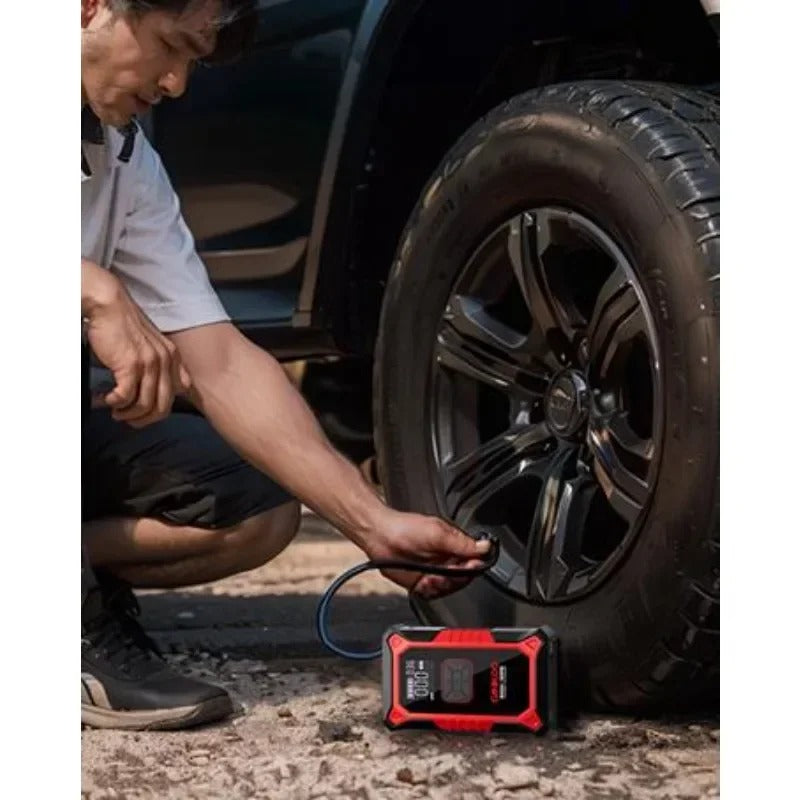 GOOLOO A3 3000A Portable Car Jump Starter & Air Compressor with 5-in-1 Functionality - TheWellBeing4All