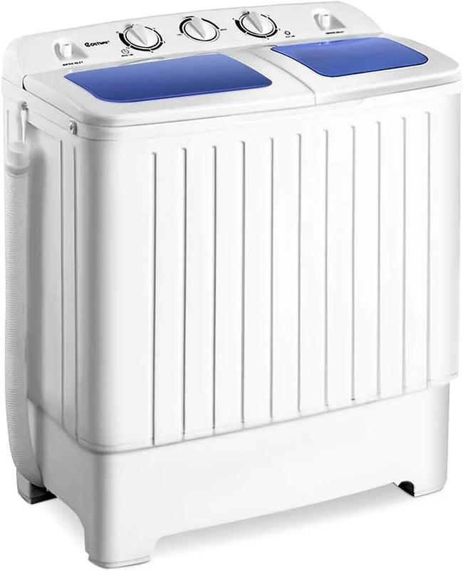Mini Twin Tub Washing Machine – 20lbs Portable Washer & Dryer - TheWellBeing4All