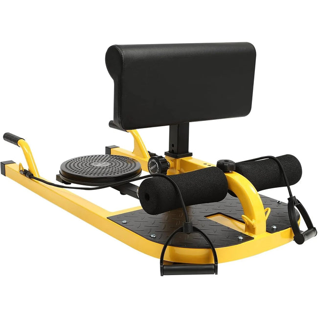 Multifunctional Adjustable Squat Machine – 100kg Capacity Home Gym Equipment for Squats, Push-Ups & Core Training, 6-Level Leg Hook & U-Shaped Stability (Space-Saving Design) - TheWellBeing4All