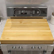 Multipurpose Bamboo Stove Top Cover & Cutting Board – Sink Cover, Noodle Board, Serving Tray