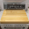 Multipurpose Bamboo Stove Top Cover & Cutting Board – Sink Cover, Noodle Board, Serving Tray