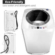 Portable Full Automatic Washing Machine with Built-in Pump Drain - 8 lbs Capacity - TheWellBeing4All