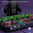 Professional Sound Card for Live Broadcast - 48V Smart Noise Reduction