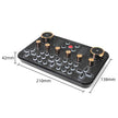 Professional Sound Card for Live Broadcast - 48V Smart Noise Reduction