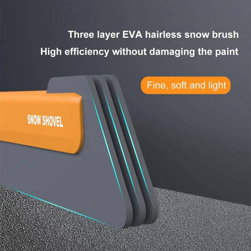 TheWellBeing™️4-in-1 Car EVA Snow Shovel Snow Removal Brush Multifunctional Snow Shovel Long Rod Deicing Ice Sweep Tool - TheWellBeing4All