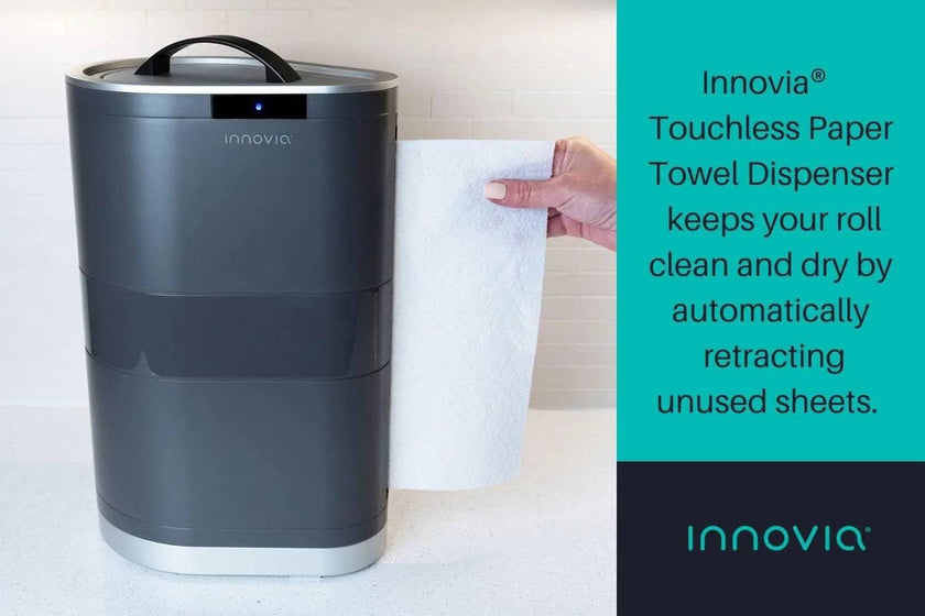 Touchless Paper Towel Dispenser for Countertops - The Ultimate Convenience in Bathroom & Kitchen Gadgets - TheWellBeing4All