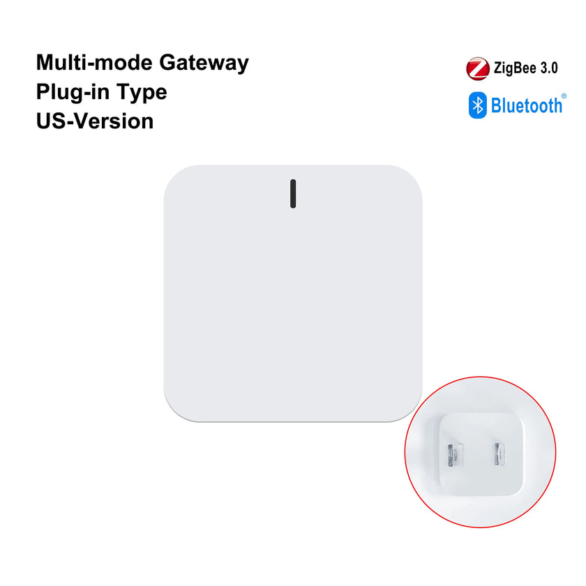 Tuya ZigBee Bluetooth Hub – Smart Home Gateway for Alexa & Google (EU/US Plug) - TheWellBeing4All